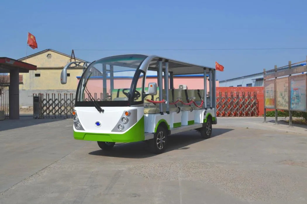 UAE Golf Cart - 14 Seater Electric Sightseeing Golf Cart with 5kW Motor and Audio System - View 5