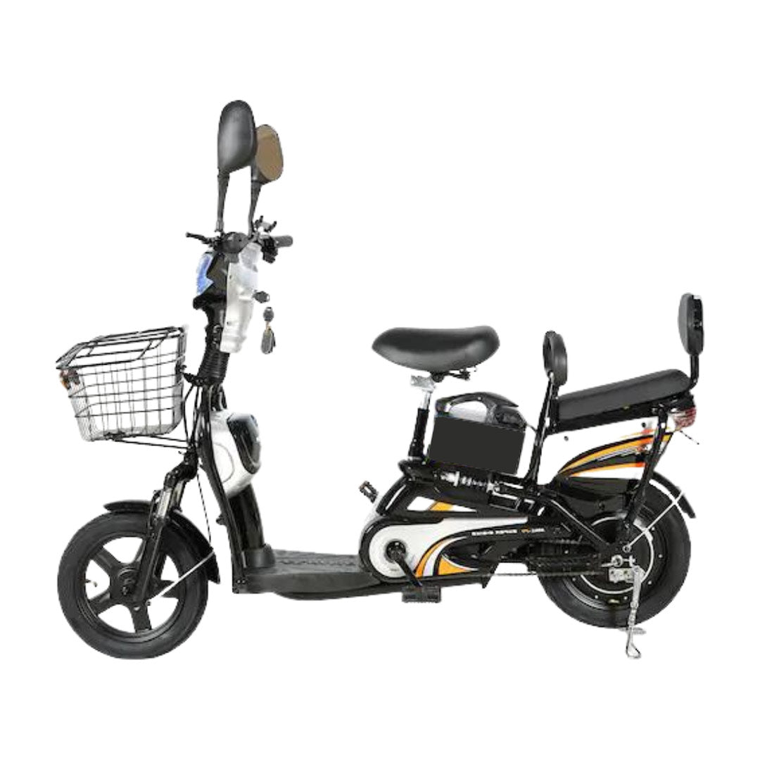 UAE Golf Cart 14in Electric Pedal Assist Bike with 500W Motor, 48V 12Ah Battery and Grocery Basket - View 2
