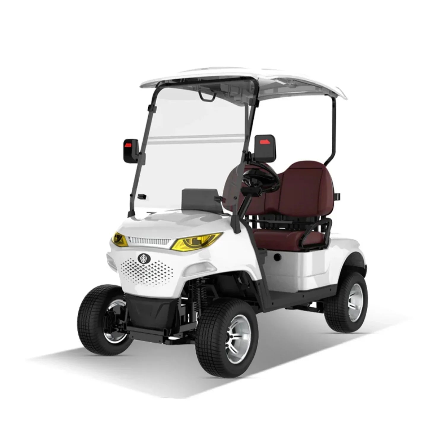 UAE Golf Cart - 2 Passenger On Road Street Legal Golf Cart with 48V Lithium Battery and Bluetooth - View 3