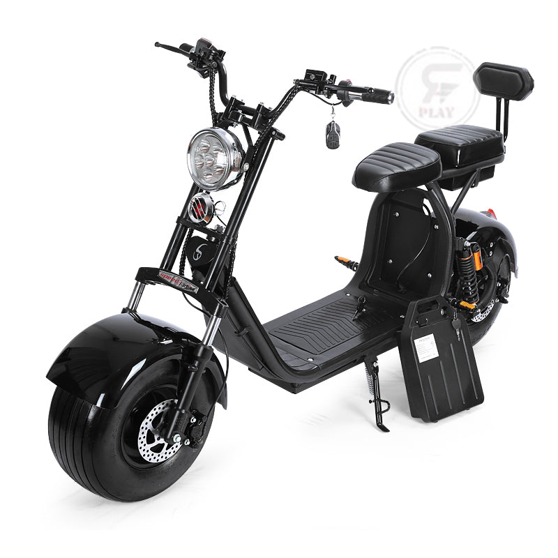 UAE Golf Cart 3000W 60V Fat Wheel Electric Scooter with Removable Battery - View 3