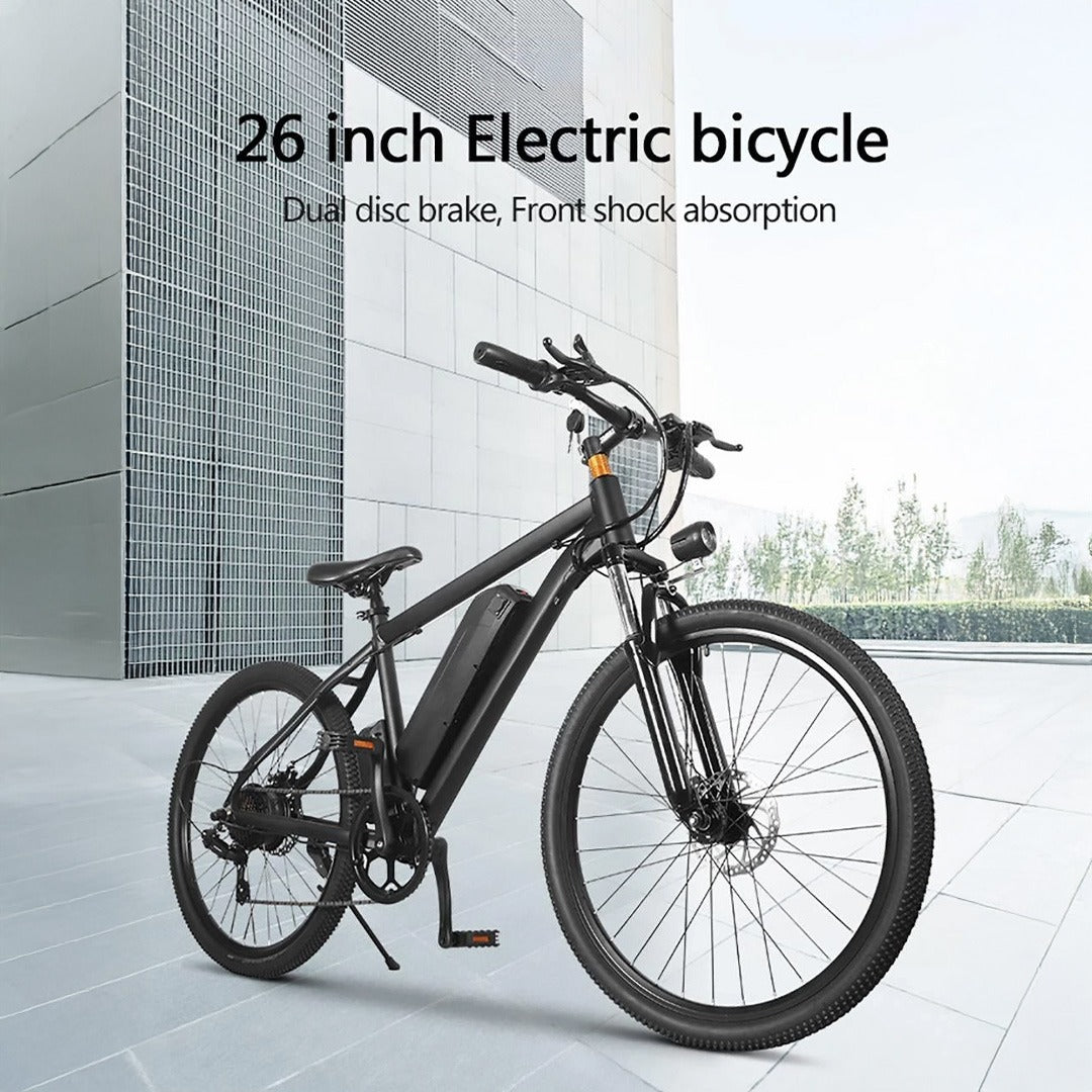 UAE Golf Cart 36V 350W Electric Mountain Bike with 26 Inch Wheels and Removable Battery - View 5