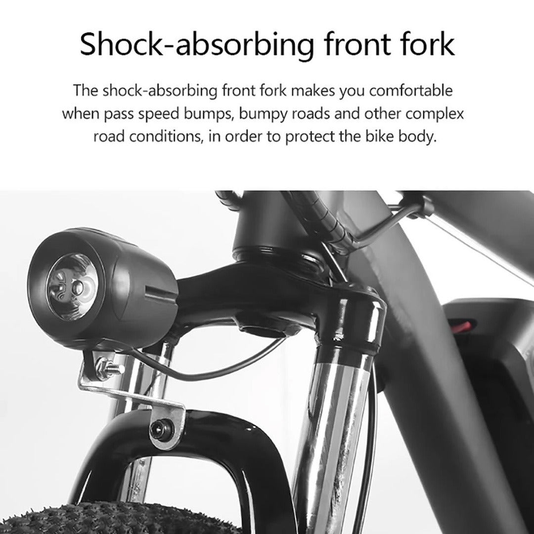 UAE Golf Cart 36V 350W Electric Mountain Bike with 26 Inch Wheels and Removable Battery - View 6
