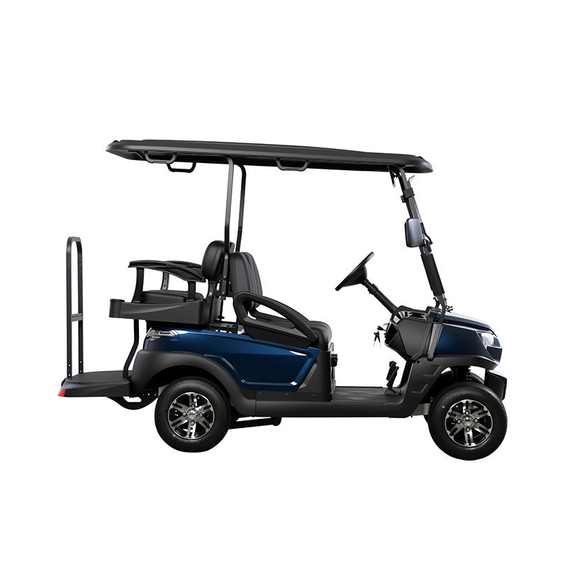 UAE Golf Cart - 4 Passenger Electric Golf Cart with Rear Flip Seat and Lithium Battery - View 4