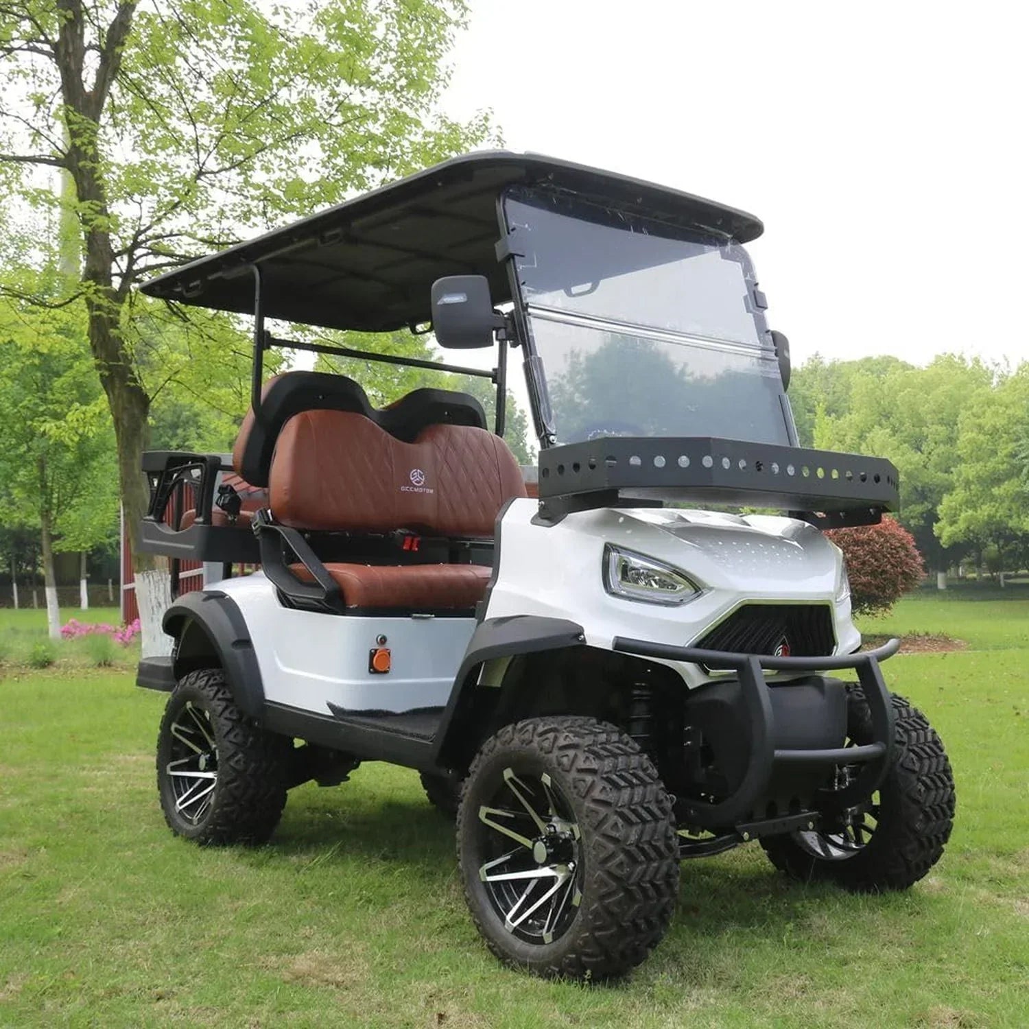 UAE Golf Cart - 4 Seater Off Road Electric Golf Cart with Lithium Battery and Bluetooth