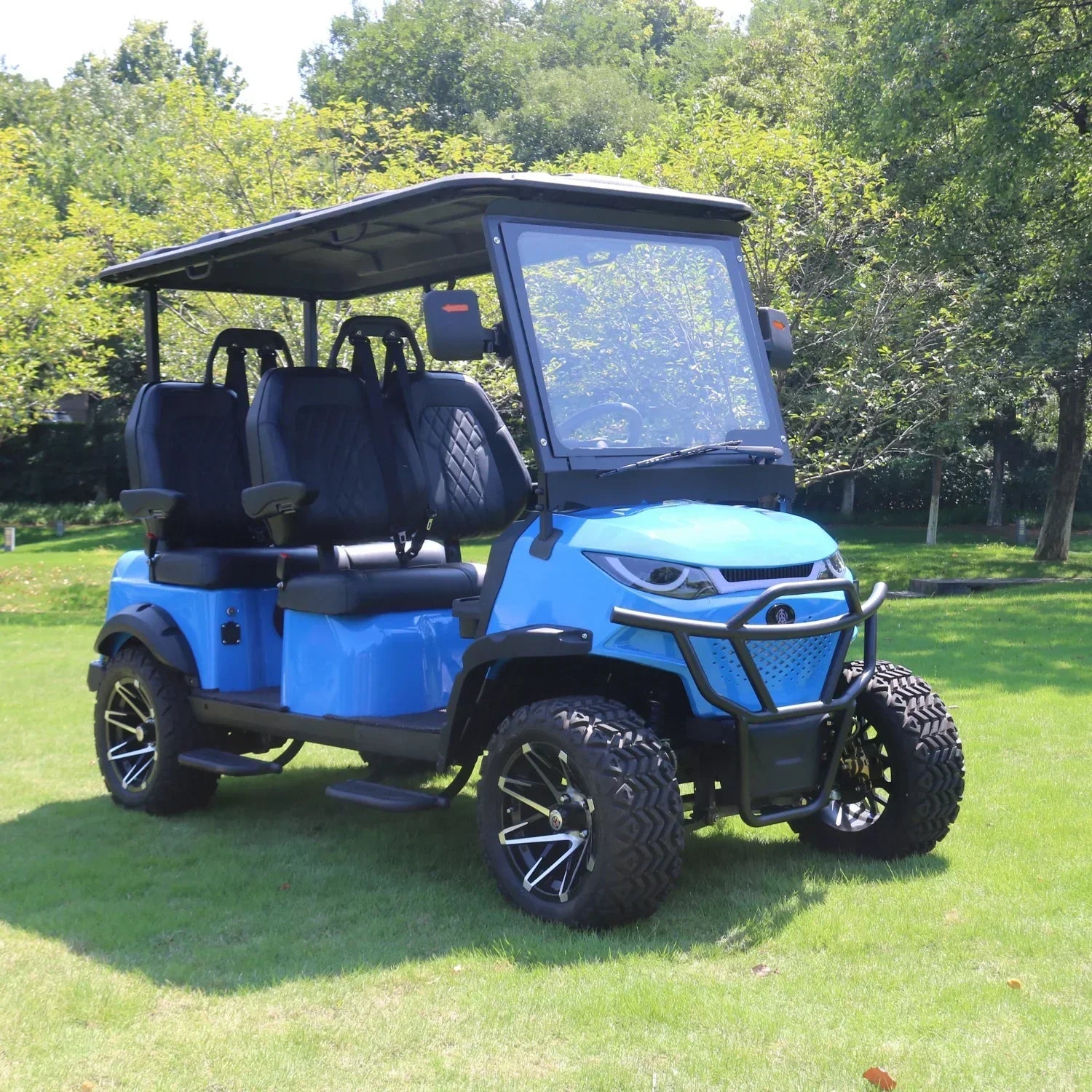 UAE Golf Cart - 4 Seater Off Road Electric Golf Cart with Lithium Battery Touchscreen and CarPlay