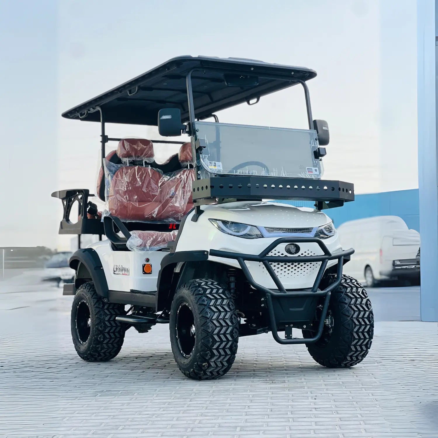 UAE Golf Cart - 4 Seater Off Road Electric Golf Cart with Touchscreen and Lithium Battery - View 5