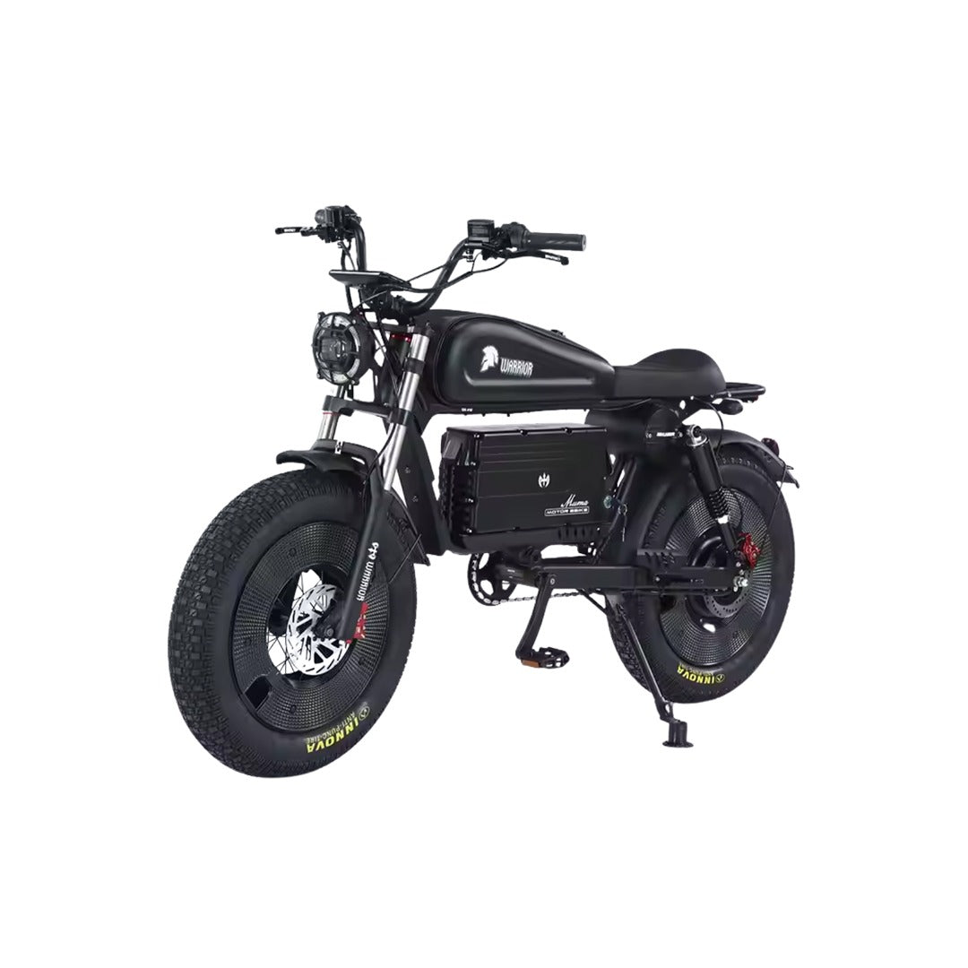 UAE Golf Cart 48V 1000W Electric Scooter with Removable 15Ah Battery, Fat 20x4.0 Tires, Seat, 65 km/h Top Speed, 150 kg Load - View 1
