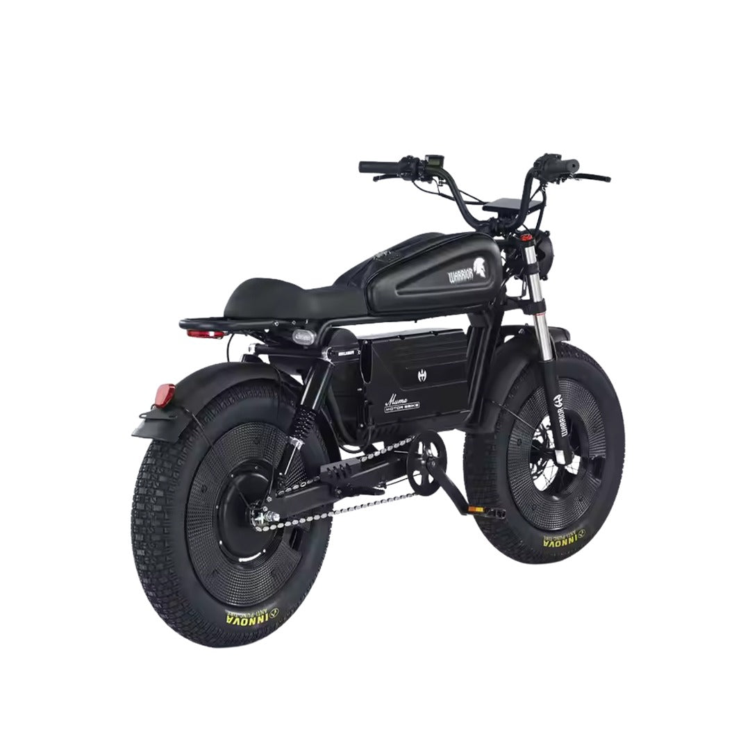 UAE Golf Cart 48V 1000W Electric Scooter with Removable 15Ah Battery, Fat 20x4.0 Tires, Seat, 65 km/h Top Speed, 150 kg Load - View 4