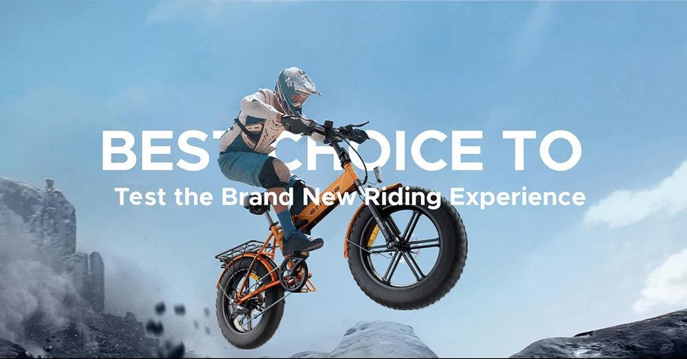 UAE Golf Cart 48V 13Ah Electric Fat Mountain Bike with 750W Motor, 25 km/h Speed, Foldable Frame, 150kg Load Capacity - View 10
