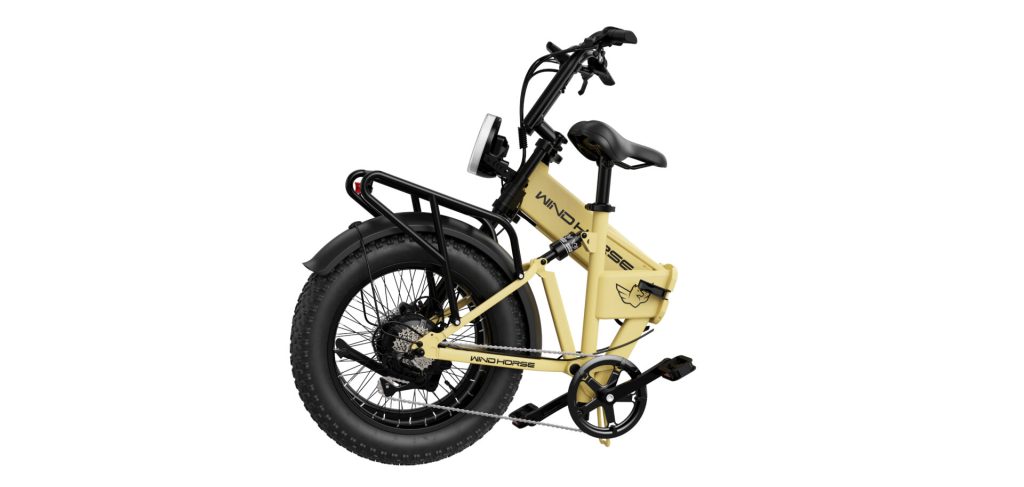 UAE Golf Cart 48V 13Ah Folding Electric Bike with 750W Motor, 20" x 4.0" Fat Tires, 7-Speed Shimano, Hydraulic Brakes – Off‑Road Use - View 6
