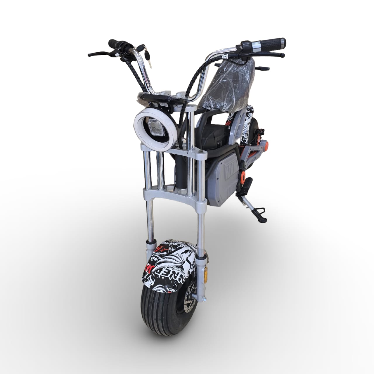 UAE Golf Cart 48V 1500W Fat Tire Electric Bike with Smart Shocks and LED Lights - View 4