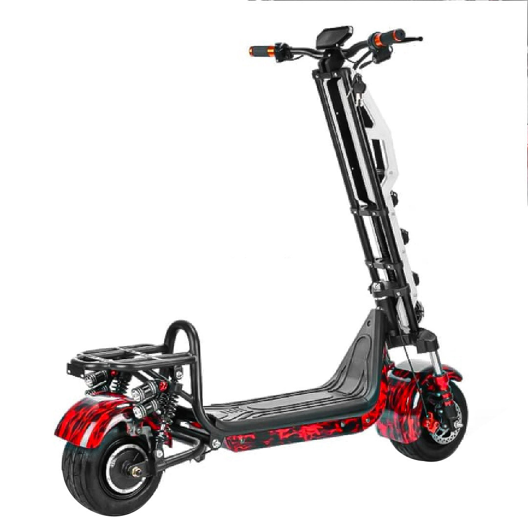 UAE Golf Cart 48V 1500W Foldable Fat Tyre Off Road Electric Scooter for Adults, 45 km/h Speed, 40 kg - View 5