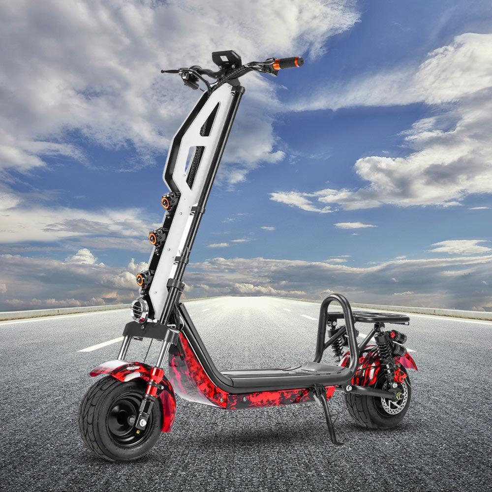 UAE Golf Cart 48V 1500W Foldable Fat Tyre Off Road Electric Scooter for Adults, 45 km/h Speed, 40 kg - View 6