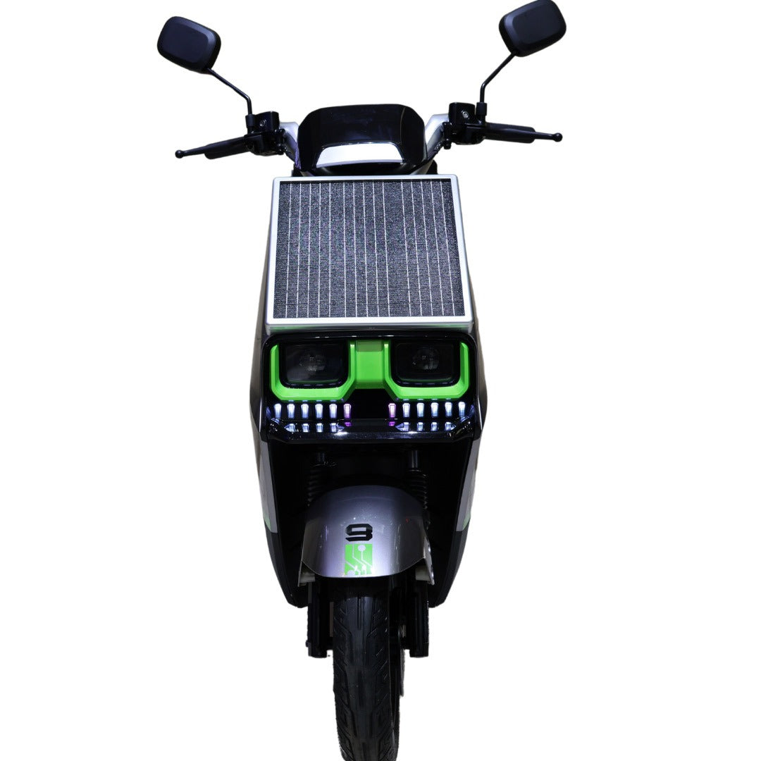 UAE Golf Cart 48V 2500W Hybrid Solar Electric Motorbike - 90-100 km Range, 70 km/h Top Speed, 20Ah Lead Acid Battery - View 14