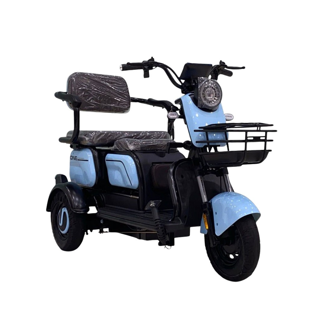 UAE Golf Cart 48V 4-Wheel Electric Scooter with Sliding Seats for 3 Passengers, 600W Motor, 30km Range - View 10