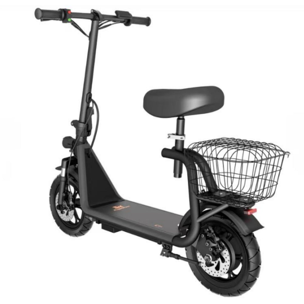 UAE Golf Cart 48V 500W Folding Electric Scooter with Seat, Basket, 12‑inch Inflatable Wheels and Hydraulic Shock Absorbers - View 8