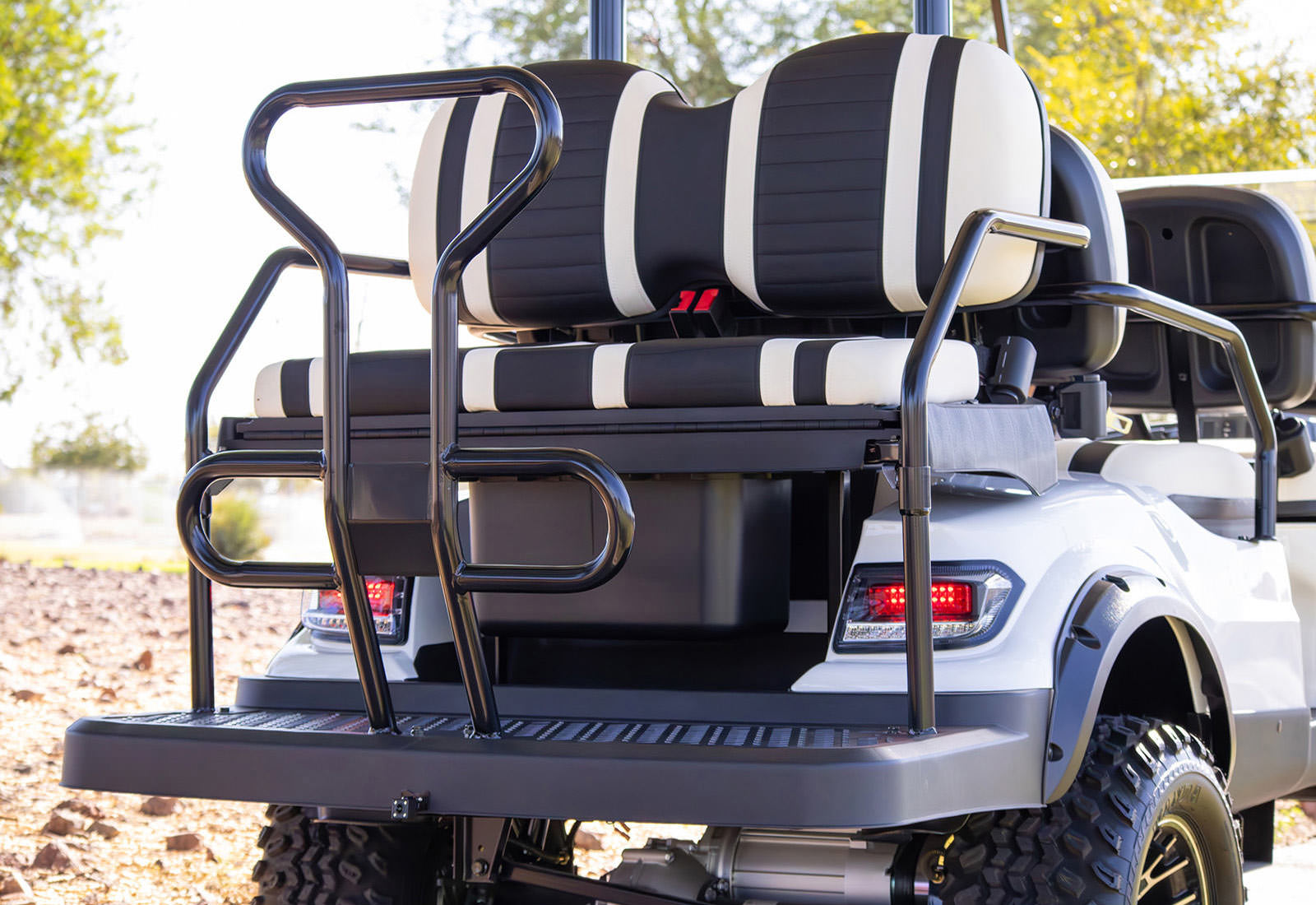 UAE Golf Cart - 6 Seater Lifted Off Road Golf Cart with Lithium Battery and Built In Cooler - View 7