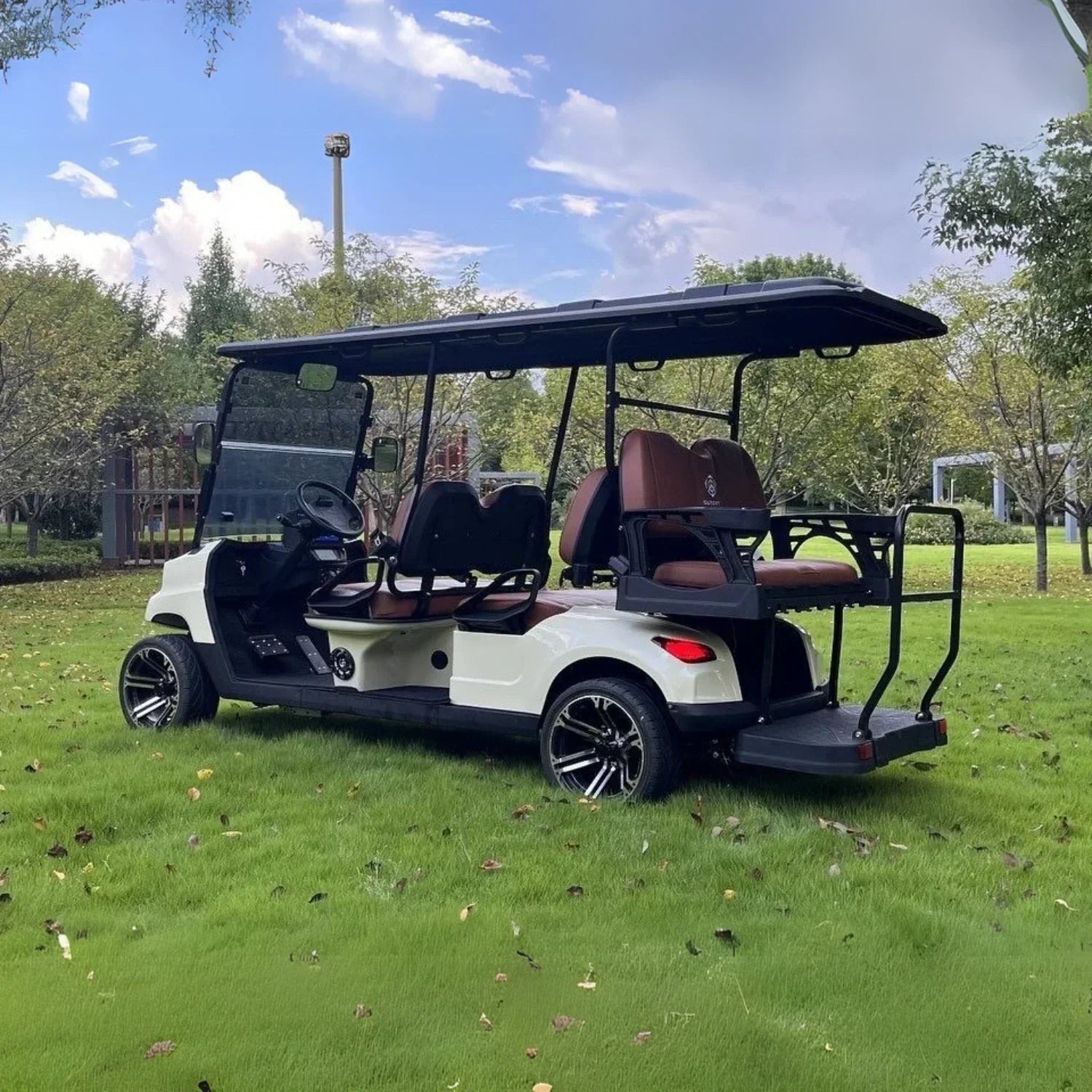 UAE Golf Cart - 6 Seater On Road Electric Golf Cart with 100 km Range Lithium Battery - View 4