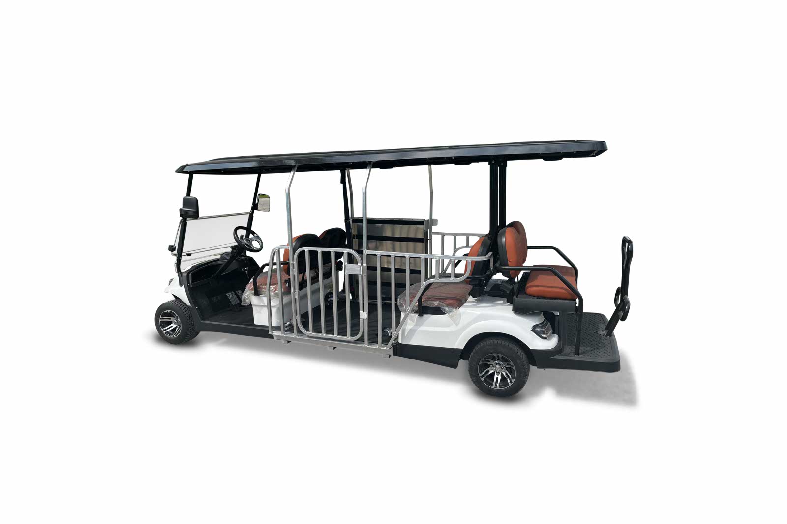 UAE Golf Cart - 6 Seater Wheelchair Accessible Golf Cart with Fold Down Ramp and Lithium Battery - View 5