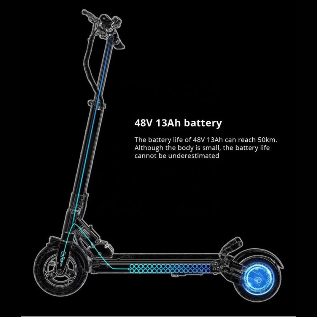 UAE Golf Cart 600W Electric Scooter 45 km/h Max Speed 13Ah Battery 20kg Weight 120kg Load Capacity - View 5
