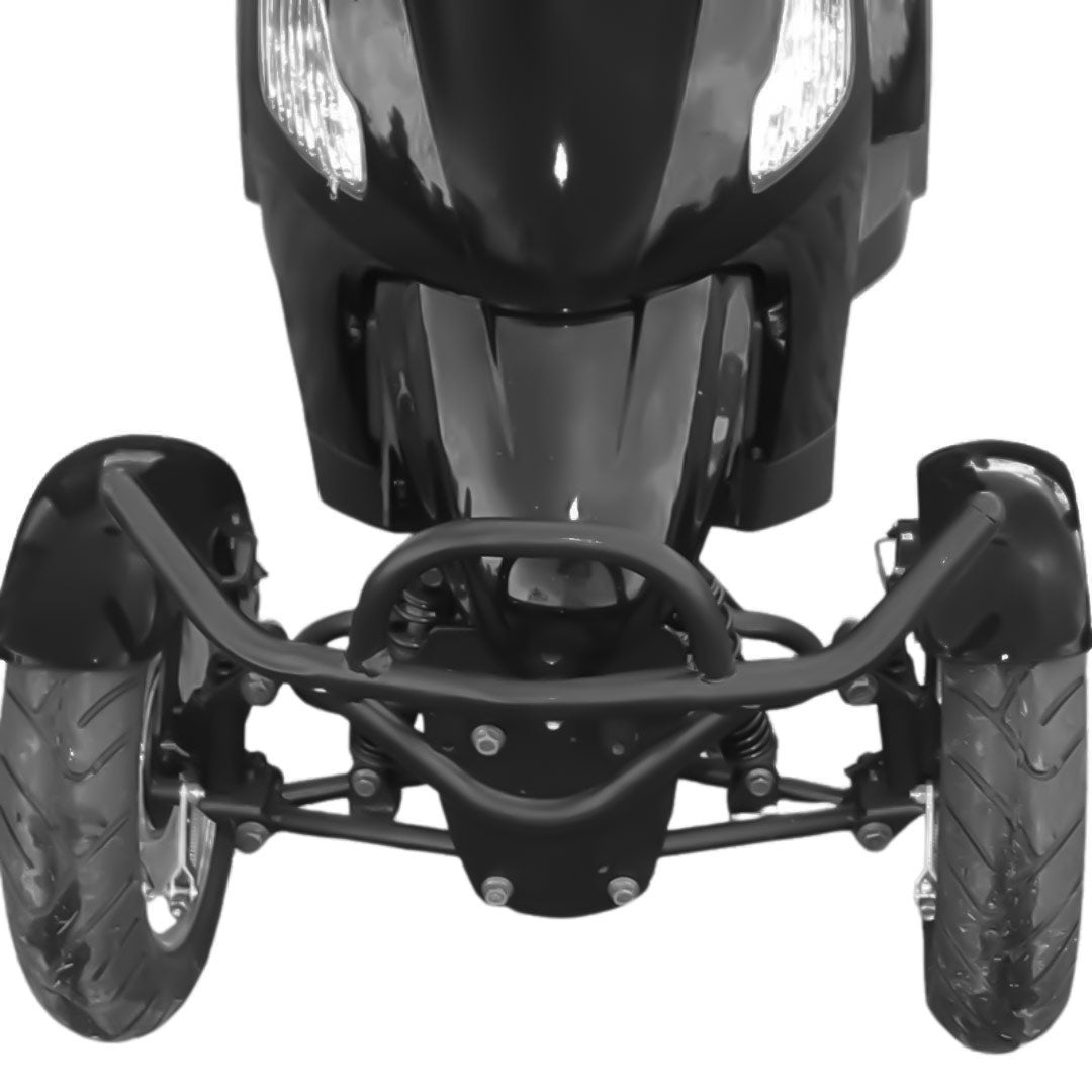 UAE Golf Cart 60V 600W 4 Wheel Electric Scooter with Seat, Storage Compartment, LED Light and Reverse Gear - View 13
