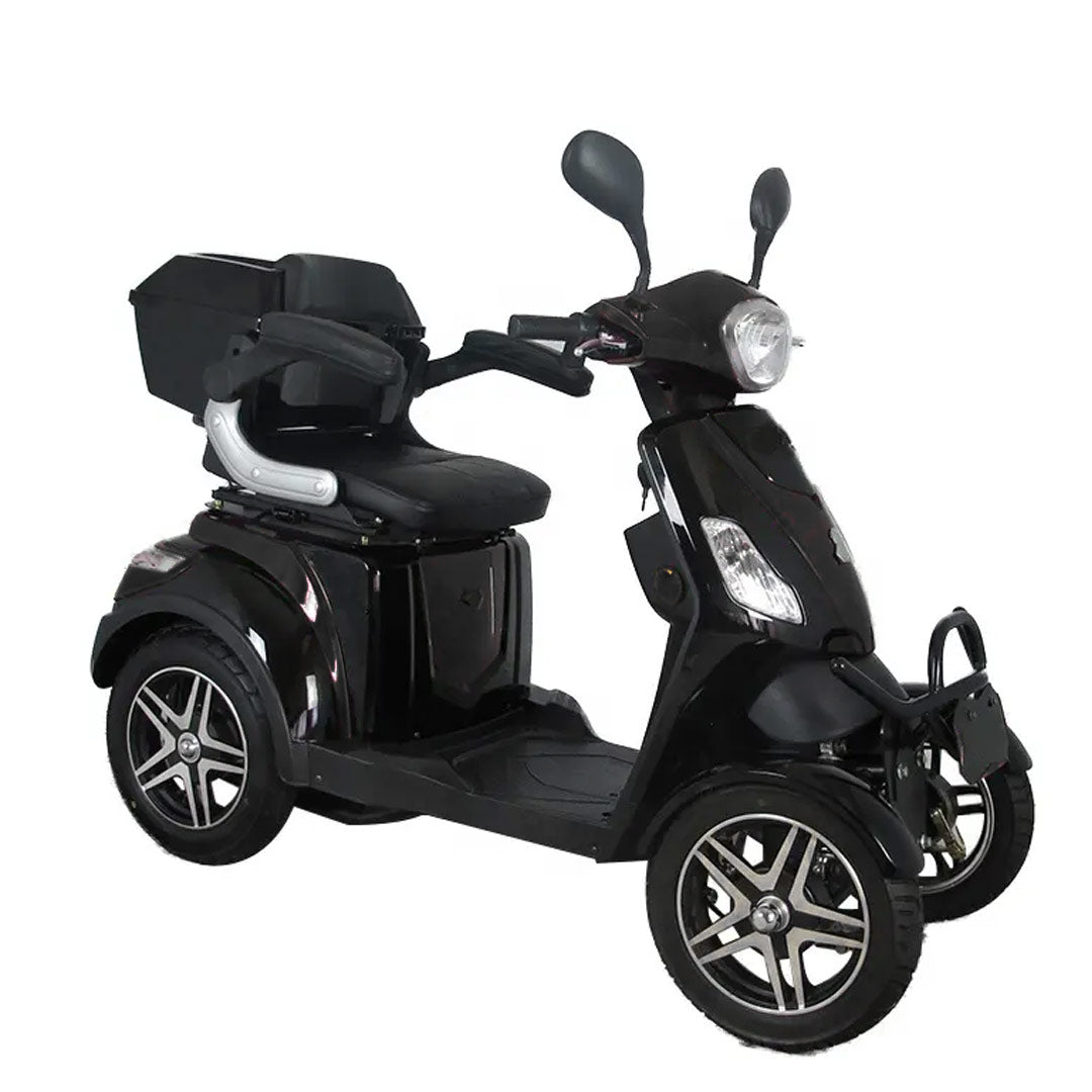 UAE Golf Cart 60V 600W 4 Wheel Electric Scooter with Seat, Storage Compartment, LED Light and Reverse Gear - View 16