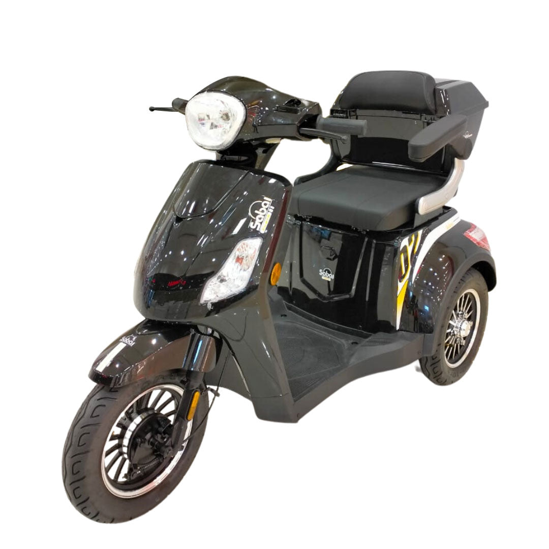 UAE Golf Cart 60V 600W Electric Trike Scooter with 50 km/h Speed, 225kg Load, 40km Range and Storage - View 7