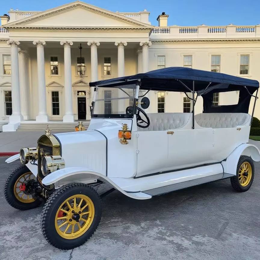 UAE Golf Cart - Classic 4 Seater Electric Golf Cart with 120 km Range and Steel Body - View 5