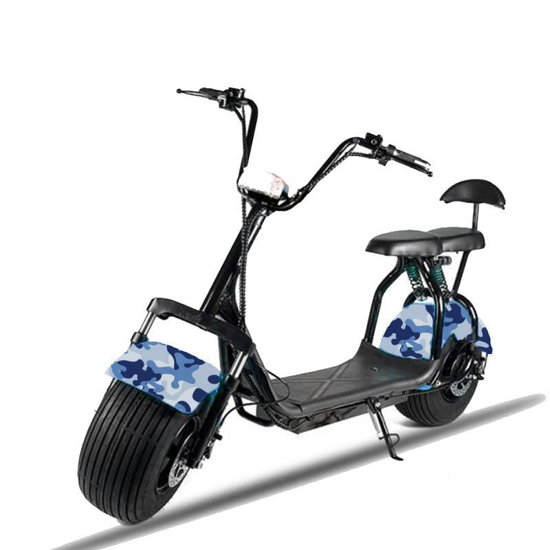UAE Golf Cart Coco City Harley Fat Tire Electric Scooter 60V 1500W 35km/h 180kg Capacity - View 14