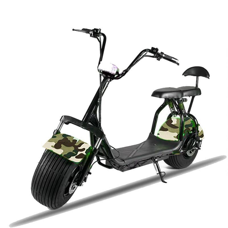 UAE Golf Cart Coco City Harley Fat Tire Electric Scooter 60V 1500W 35km/h 180kg Capacity - View 22