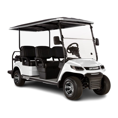 UAE Golf Cart - Commercial 6 Passenger Electric Golf Cart with 4+2 Seating - View 4