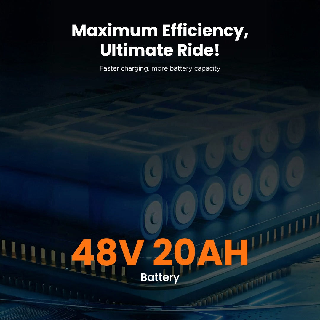 UAE Golf Cart Compact Electric Bike 1000W Motor 48V 20Ah Battery 50 km/h Speed - View 15