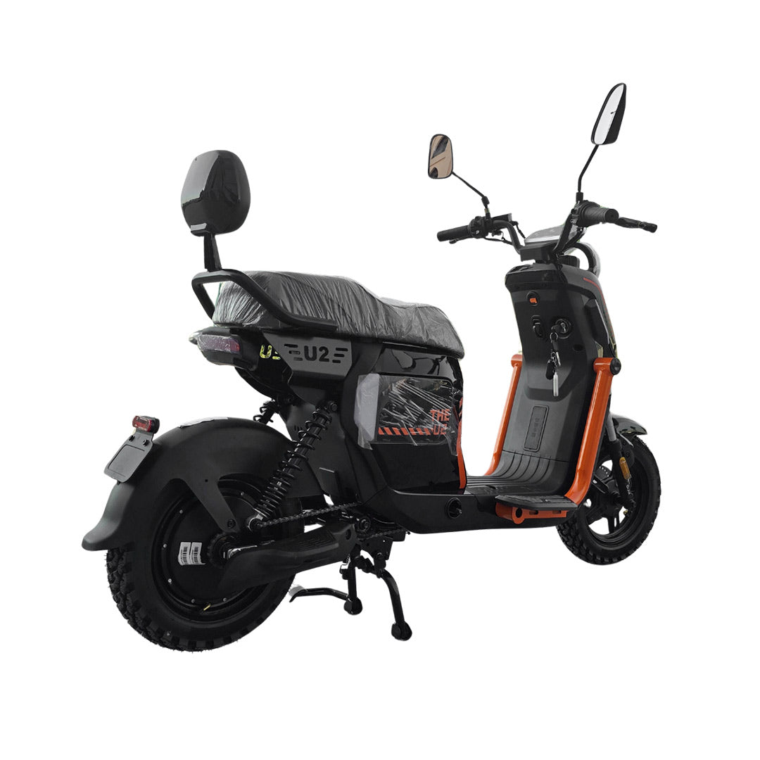 UAE Golf Cart Compact Electric Bike 1000W Motor 48V 20Ah Battery 50 km/h Speed - View 2