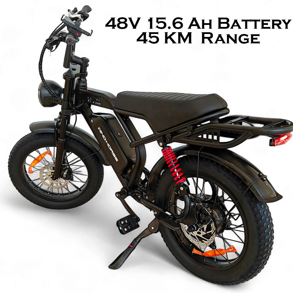UAE Golf Cart Electric Bike for Adults 48V Removable Battery Pedal Assist E-Bike 750W Motor - View 2