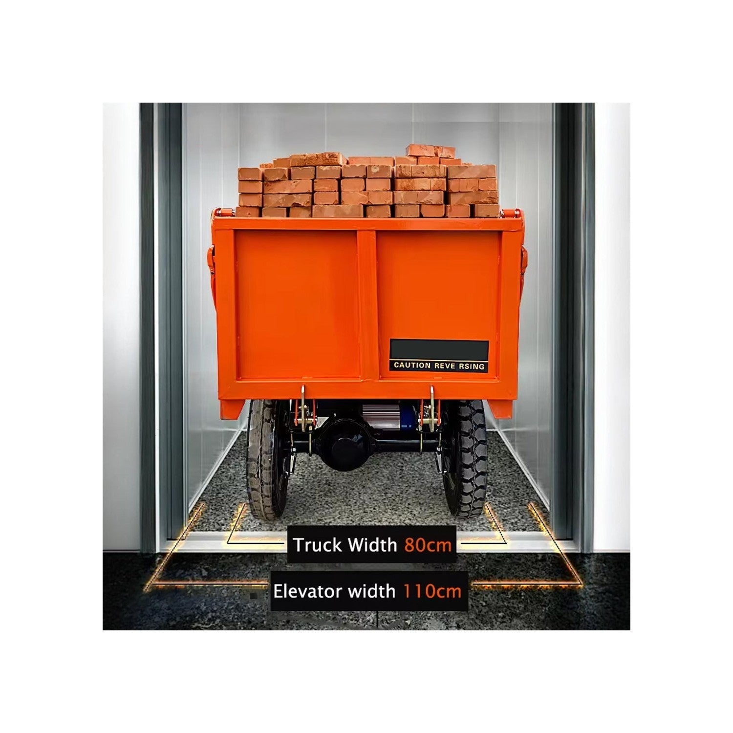 UAE Golf Cart - Electric Cargo Bike Mini Dumper UAE Golf Cart 1200W 500kg 60V Flatbed Dump Tricycle Construction UAE - View 5