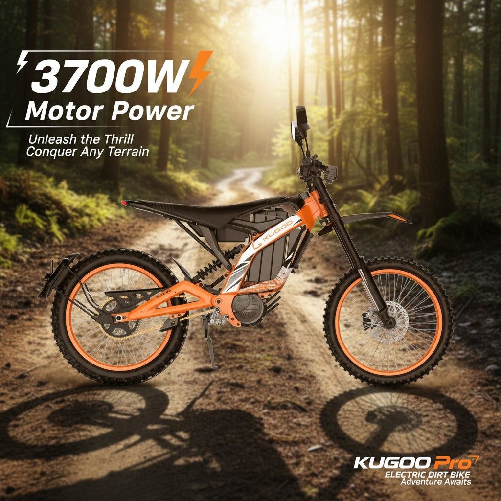 UAE Golf Cart Electric Dirt Bike with 3700W Motor, 80 km Range, 80 km/h Top Speed, 19‑Inch Wheels, Adjustable Suspension - View 8