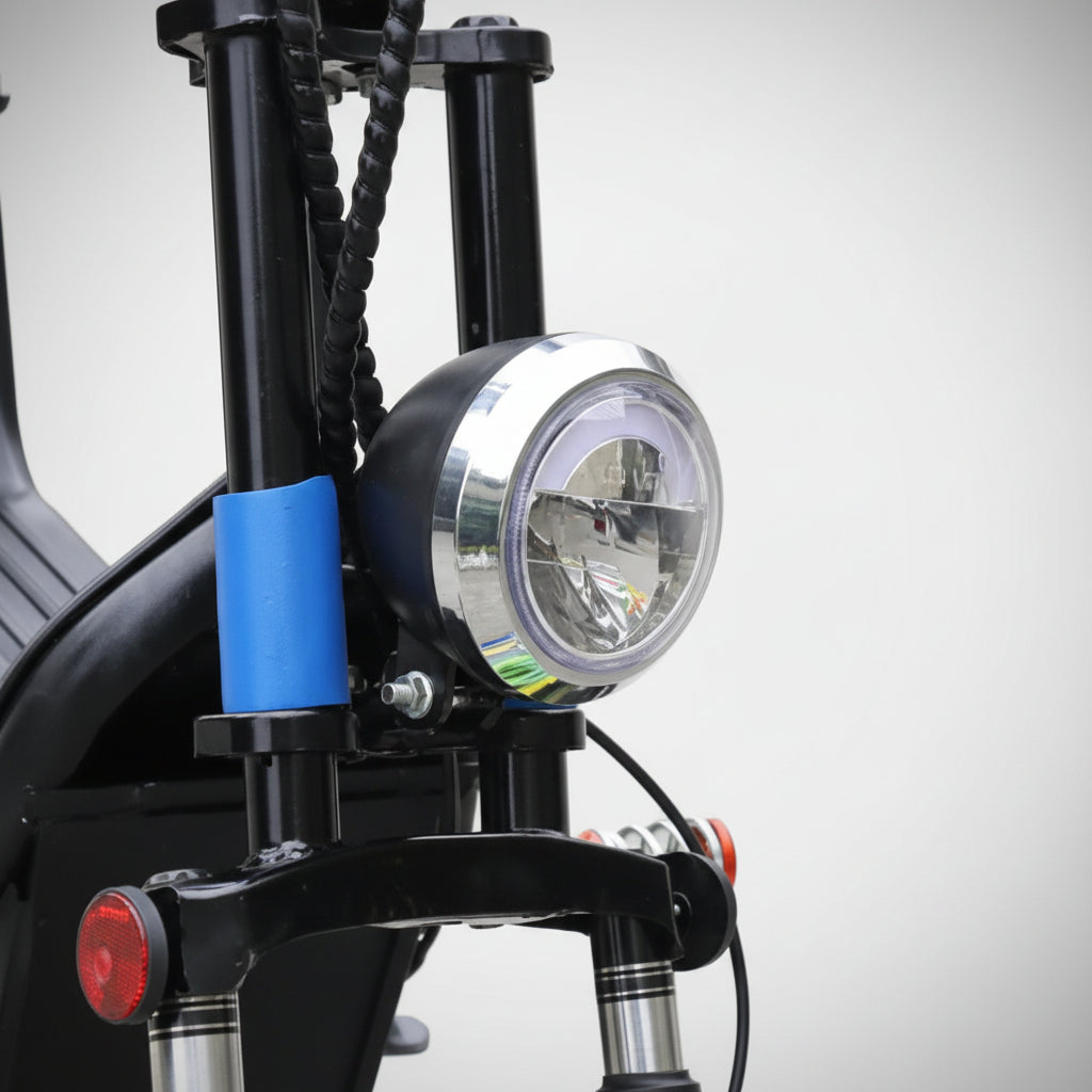 UAE Golf Cart Electric Scooter Medium Fat Tire with Removable 48V 12Ah Battery 1000W Motor 30 km/h Speed - View 15