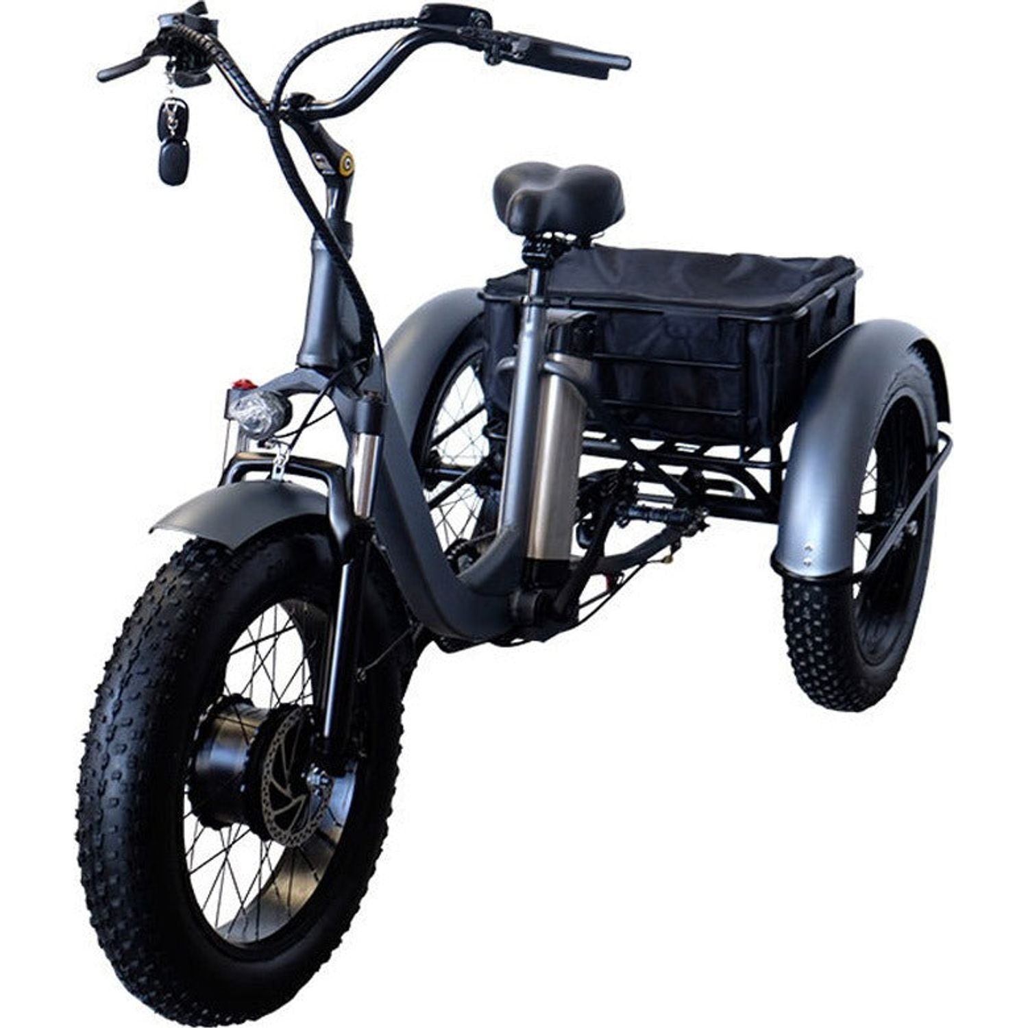 UAE Golf Cart Electric Trike Bike with Removable 48V 15Ah Battery 750W Motor 250kg Load Capacity