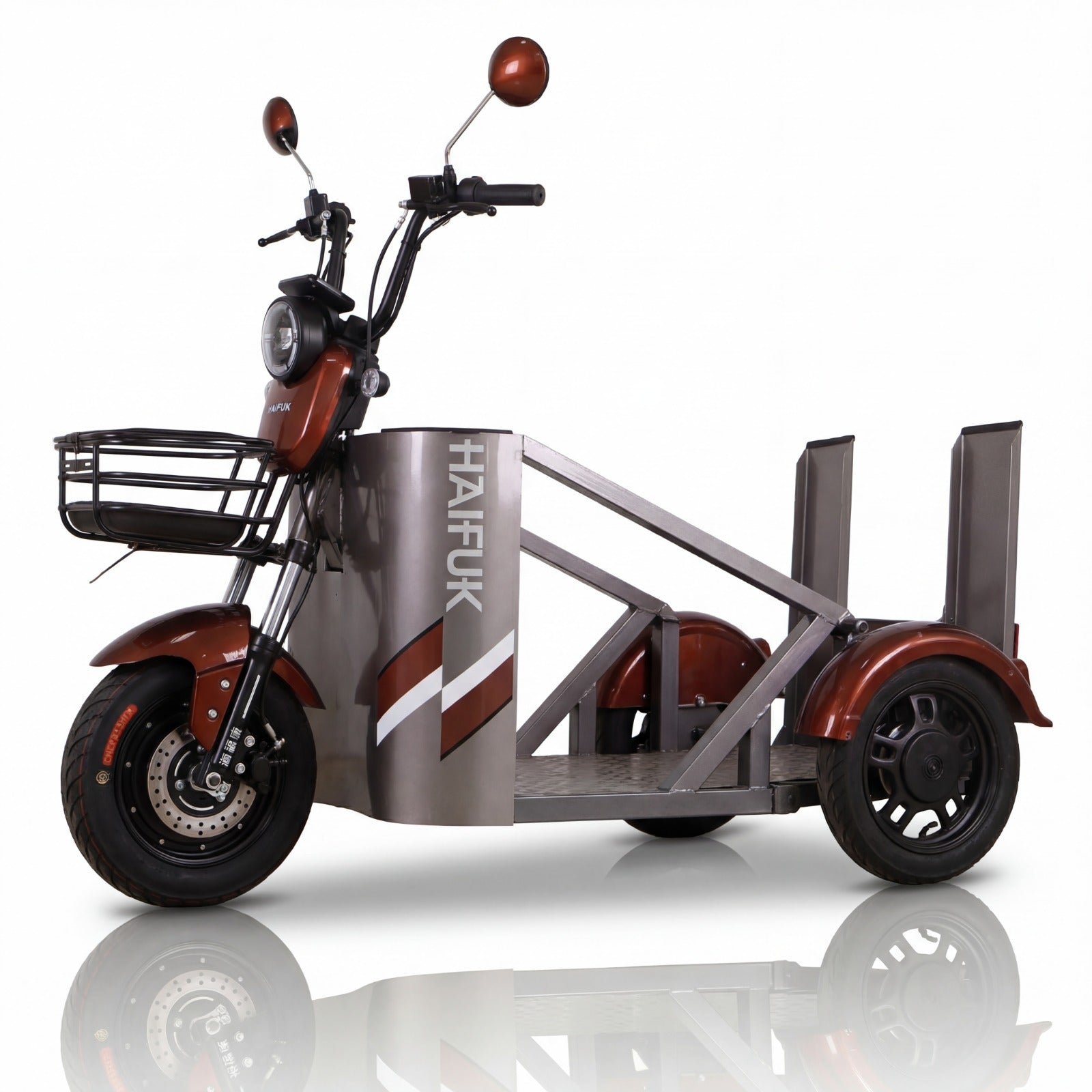 UAE Golf Cart Electric Wheelchair Flatbed Carrier 800W Motor 48V20A Battery 500kg Load Capacity - View 1