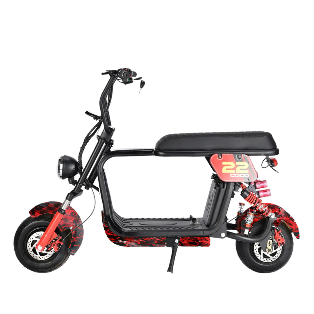 UAE Golf Cart Fat Tire 48V 12Ah Electric Scooter with 1000W Motor and Dual Battery - View 14