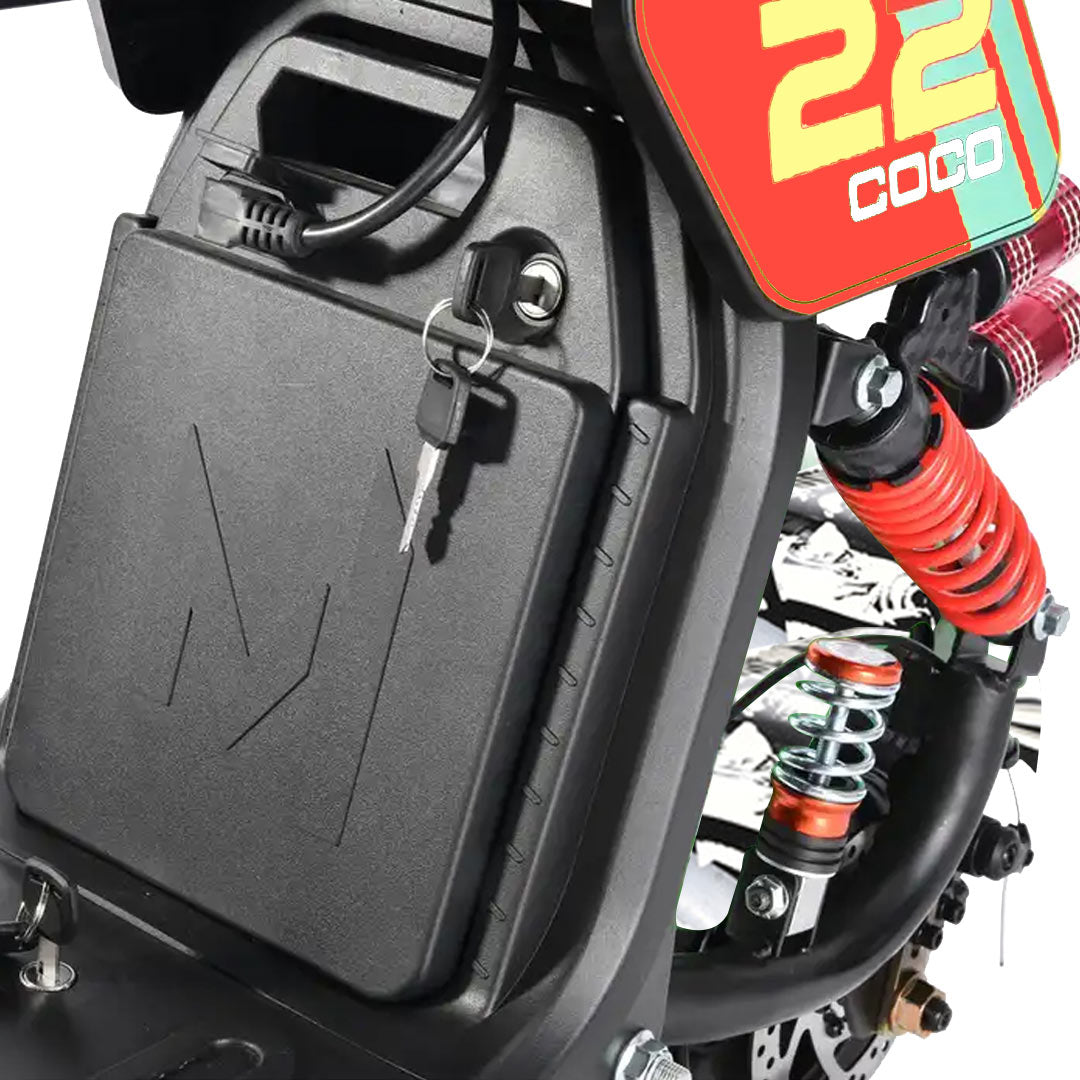 UAE Golf Cart Fat Tire 48V 12Ah Electric Scooter with 1000W Motor and Dual Battery - View 9