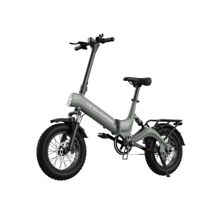 UAE Golf Cart Foldable Electric Bike W1 350W Motor 36V 10Ah Battery 20 MPH Top Speed 16" Fat Tires Aluminum Frame 52.9 lbs - View 1