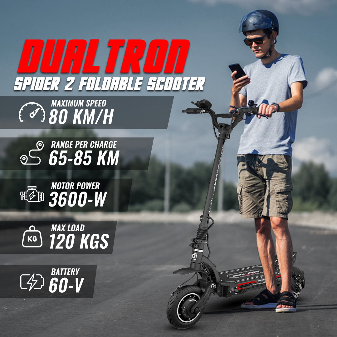 UAE Golf Cart Foldable Electric Scooter 60V 24Ah-80 km/h 120 kg Load - View 5