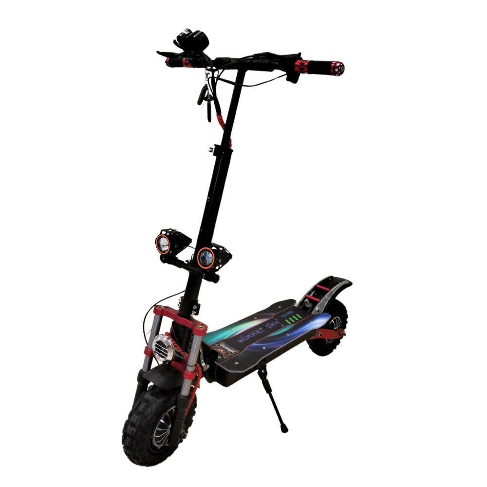 UAE Golf Cart K6 Pro Foldable Electric Scooter 4000W Dual Motor 48V 15Ah - View 3