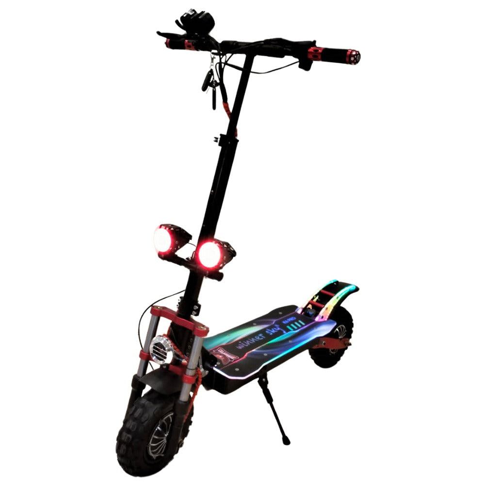 UAE Golf Cart K6 Pro Foldable Electric Scooter 4000W Dual Motor 48V 15Ah - View 7