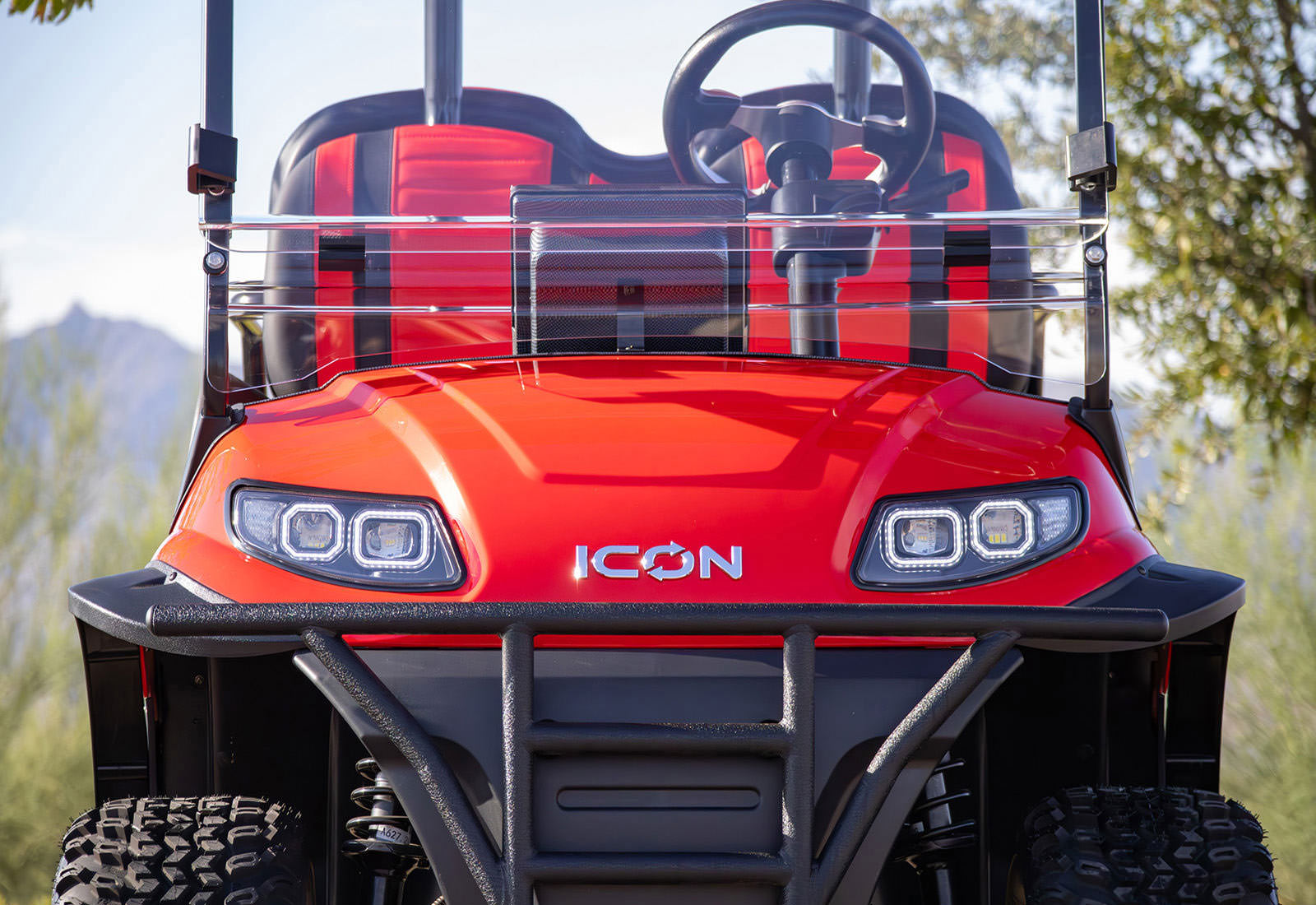 UAE Golf Cart - Lifted 4 Seater Off Road Golf Cart with Lithium Battery and Built In Cooler - View 11