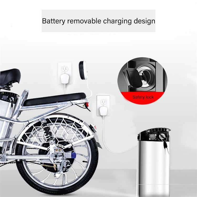 UAE Golf Cart Lightweight Electric Bike with Pedal Assist, 48V, 20-inch Wheels, 350W Motor - View 7