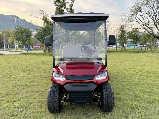 UAE Golf Cart - Luxury 6 Passenger Electric Golf Cart with 6 Forward Facing Seats and AC Motor - View 3