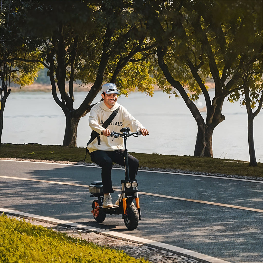 UAE Golf Cart M5 Pro 1000W Peak Folding Electric Scooter for Adults – 20Ah Battery, 52 km/h Top Speed, 70 km Range - View 13