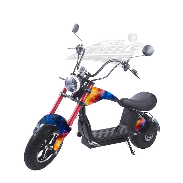 UAE Golf Cart Mini Coco City Chopper 48V 1000W Electric Scooter with Seat, Fat Tires, 30 MPH, 150kg Load, 35km Range - View 7